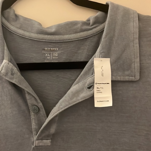 Old Navy Men’s Green Polo Golf Shirt Size XL/Tall NWT - Picture 6 of 7